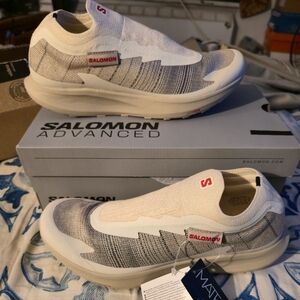 NEW SALOMON  Men's PULSAR ADVANCED Gray Slip-On Shoes